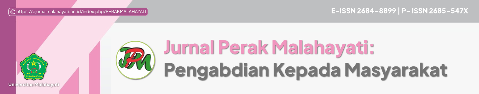 Jurnal Perak Malahayati : Pengabdian Kepada Masyarakat